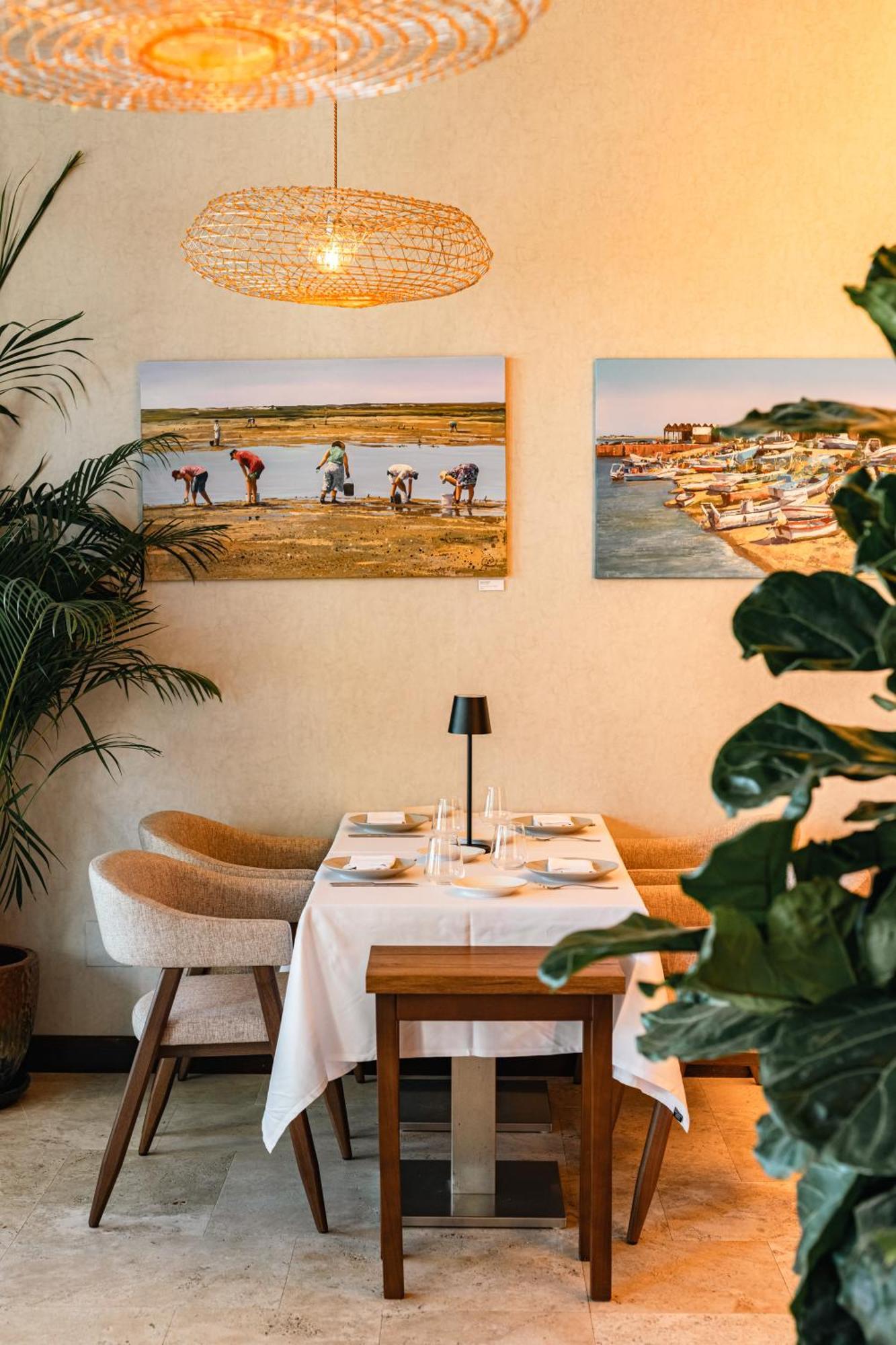 Real Marina Hotel & Spa Olhao Luaran gambar Restaurant interior